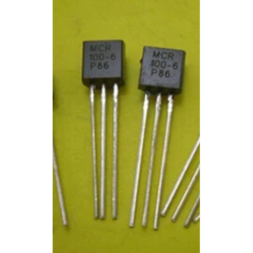 MCR100-6 TO-92 1A 400V 5pcs/lot