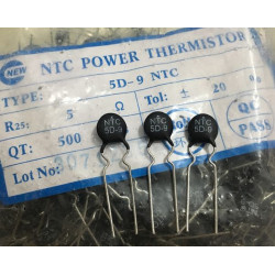 NTC 5D-9 5Ω 5ohms 9MM 10pcs/lot