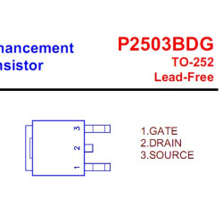 P2503BDG 5pcs/lot