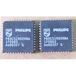 P89C51RD2HBA Philips PLCC New