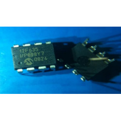 PIC12F635-I/P MICROCHIP DIP-8