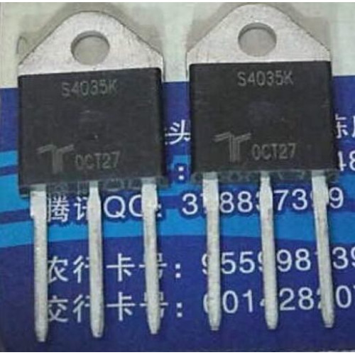 S4035KTP S4035K TO-218 Thyristor 5PCS/LOT