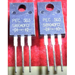 SB1040FCT TO-220F 40V 10A 5pcs/lot