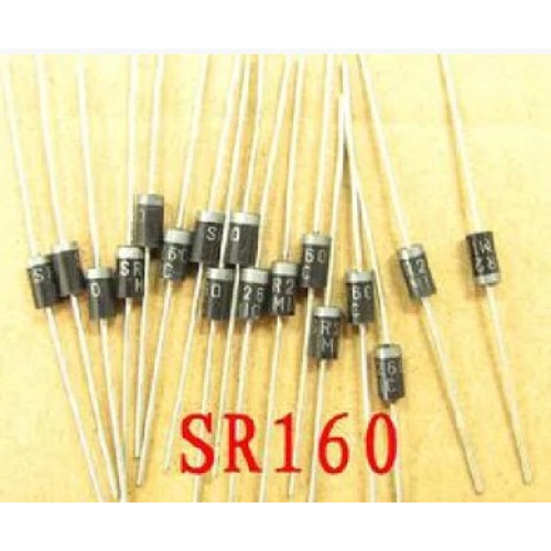 SR160 = SB160  1A 60V diode 50pcs/lot