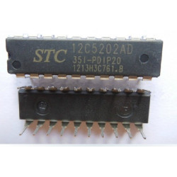 STC12C5202AD-35I-PDIP20  12C5202AD 5PCS/LOT