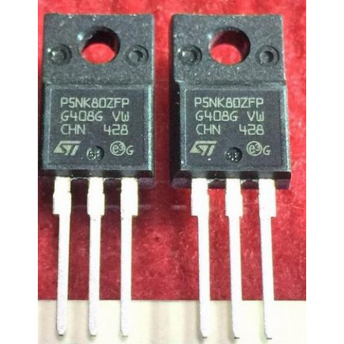 STP5NK80ZFP P5NK80ZFP 5N80 ST TO-220F 5PCS/LOT