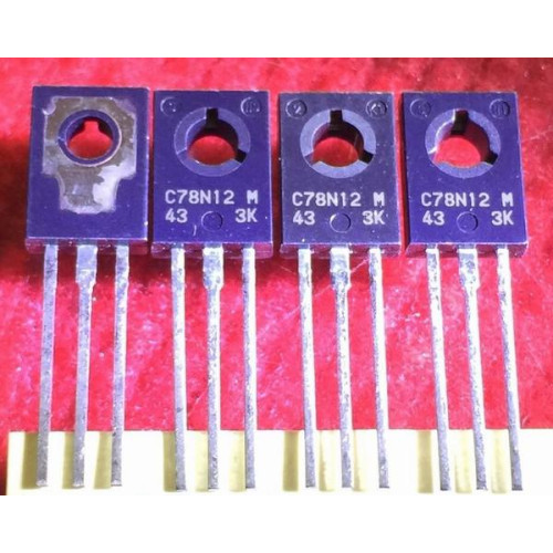 UPC78N12 C78N12 78N12 7812 TO-126 5PCS/LOT