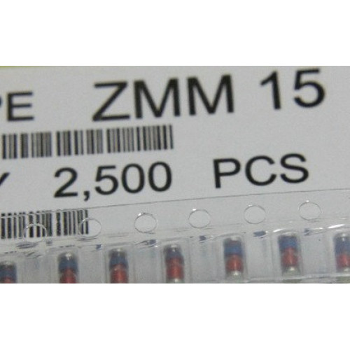 ZENER15V ZMM15 0.5W 15V 1206(LL34) 10PCS/LOT