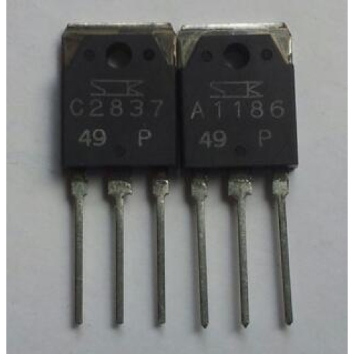 a1186 c2837 2sa1186 2sc2837 pair