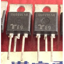 S6020L58 S6020 TO-220 silicon controlled rectifiers 5pcs/lot