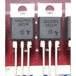 Q6025R6 Q6025 TO-220 silicon controlled rectifiers 5pcs/lot