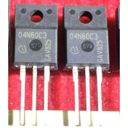 04N60C3 4N60 TO-220F 5pcs/lot