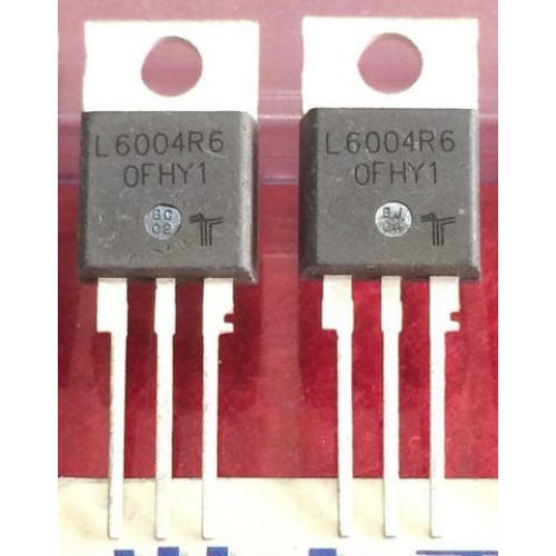 L6004R6 L6004 TO-220 silicon controlled rectifiers 5pcs/lot