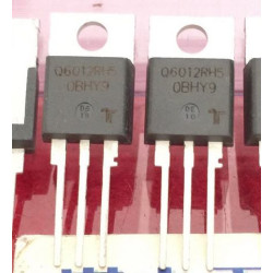 Q6012RH5 Q6012 TO-220 silicon controlled rectifiers 5pcs/lot