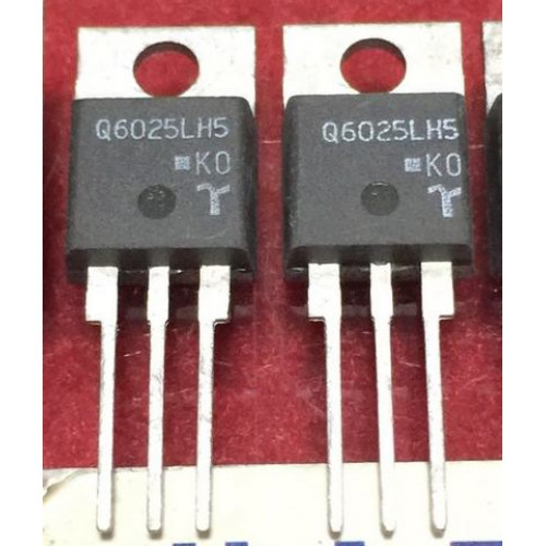 Q6025LH5 Q6025 TO-220 silicon controlled rectifiers 5pcs/lot