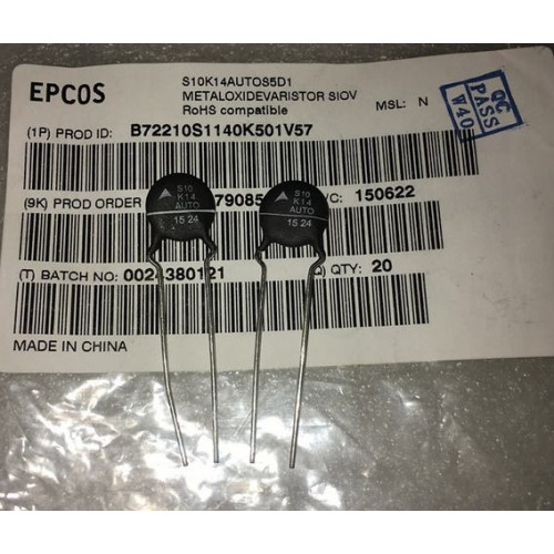 EPCOS B72210S1140K S10K14AUTO S10K14 5pcs/lot