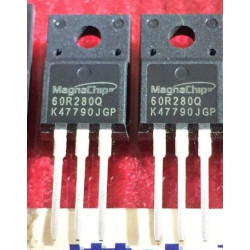 60R280Q MMF60R280Q TO-220F 5pcs/lot