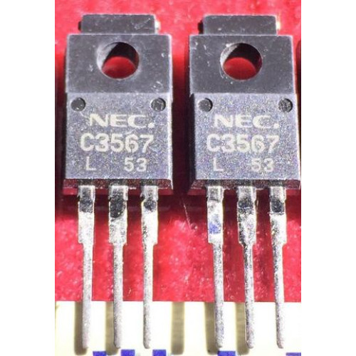 2SC3567 C3567 NEC TO-220F 5pcs/lot