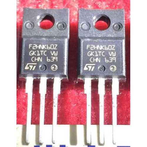 STF2HNK60Z F2HNK60Z ST TO-220F 5pcs/lot