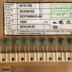 TKS SCK-152 SCK08152 NTC 15R 2A 8mm 5pcs/lot