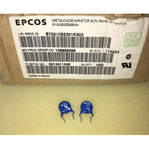 EPCOS B72210S2301K503 S10K300 470V 10mm 5pcs/lot