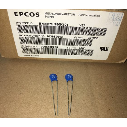 EPCOS B72207S950K101 S07K95 7mm 5pcs/lot