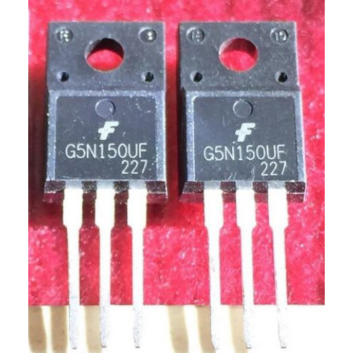 G5N150UF 5N150 TO-220F 5pcs/lot