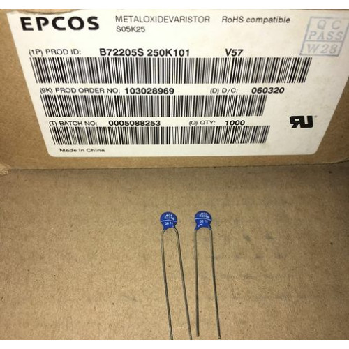 EPCOS B72205S250K101 S05K25 5mm 5pcs/lot