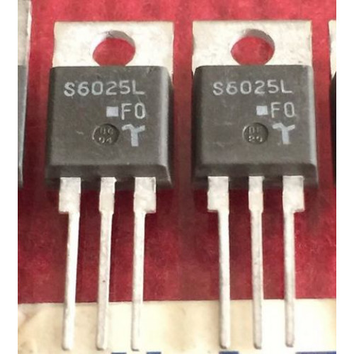 S6025L S6025 TO-220 silicon controlled rectifiers 5pcs/lot