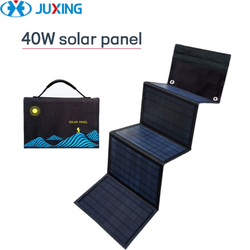 40 Watt Solar Panel, Solar Phone Charger, USB Solar Panel, Survival Gear