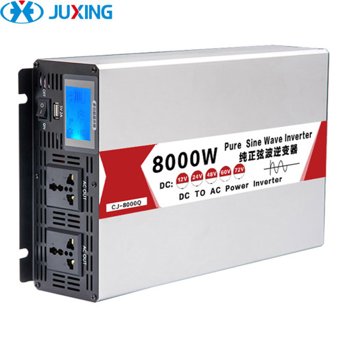 4000W Pure Sine Wave Power Inverter, Supply 12V DC to 220V AC Peak Power 8000W, Used for RV Car Solar System