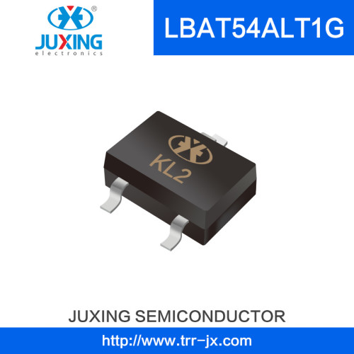 Bat54A 30V0.2A Ifsm0.6A Vrms30V Juxing Sot-23 Plastic-Encapsulate Schottky Barrier Rectifiers