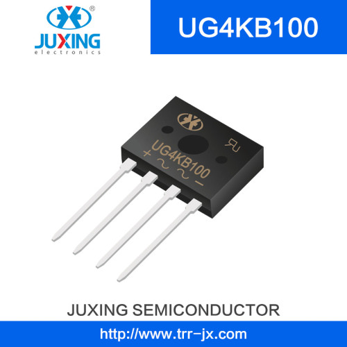 Designed for Surface Mount Application Plastic Material-UL Flammability 94V-0 1000V 4A Ug4kb100 Bridge Rectifier