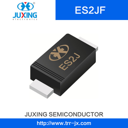 Es2jf/Bf Vrrm600V Iav2a Ifsm50A Vrms420V Juxing Superfast Recovery Rectifiers Diode with Smaf Smbf