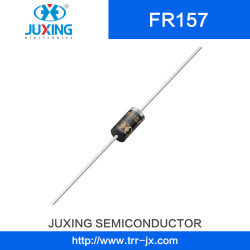 Fr157 Vf1.3V Vrrm1000V Iav1.5A Ifsm50A Vrms700V Juxing Brand Fast Recovery Rectifiers Diode with Do-15 Case