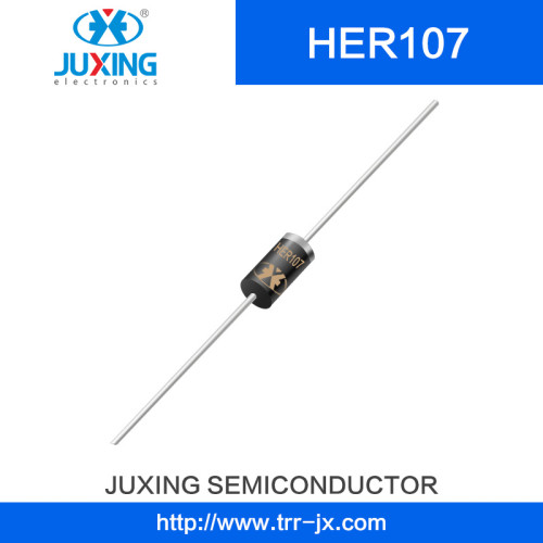 Her107 800V1a Ifsm30A Vf1.7 Juxing Ultra Fast Rectifiers Diode with Do-41