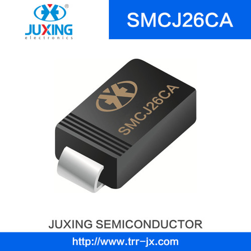 Juxing 1500W 26V Smcj26ca Gpp Surface Mount Transient Voltage Suppressor (TVS/ESD)