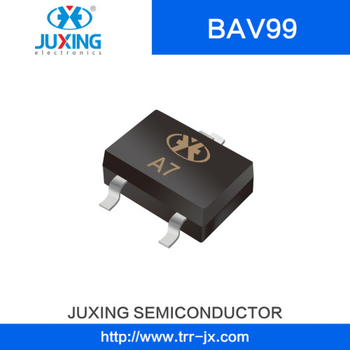 Juxing Bav99 225MW 70V 200mA Surface Mount Switching Diode with Sot-23