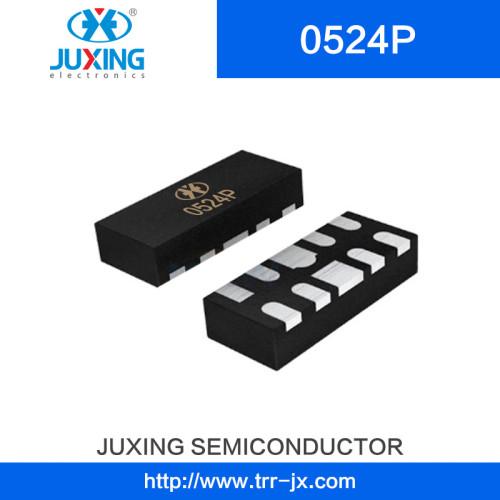 Juxing Brand Gesd0524p Ultra Low Capacitance ESD Protection Arry Diode with Dfn2510 Package