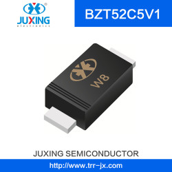 Juxing Bzt52c5V1 500MW5.1V Plastic-Encapsulate Zener Diode with SOD-123 Case