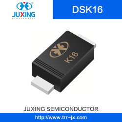Juxing Dsk16 60V1a Ifsm25A Vf0.55A Surface Mount Schottky Rectifier Diode with SOD-123FL