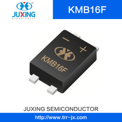 Juxing Kmb16f Vrrm60V Vrms42V Ifsm30A Vf0.7A Surface Mount Schottky Bridge Rectifiers with Mbf Package