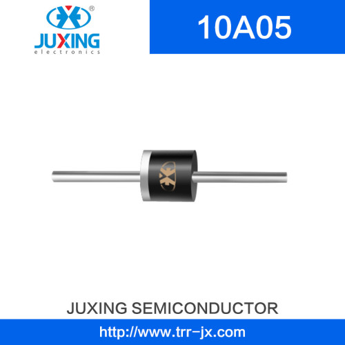 Juxing R-6 Package 10A05 10A/50V Solar Bypass Photovoltaic Diode Used in PV Box