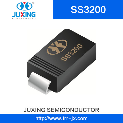 Juxing Ss3200 200V3a Ifsm150A Vf0.95A Surface Mount Schottky Rectifiers Diode with SMC