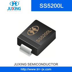 Juxing Ss5200L 200V5a Ifsm110A Low Vf0.85A Surface Mount Schottky Rectifiers Diode with SMB