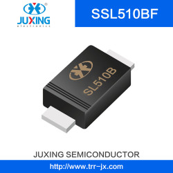 Juxing Ssl510bf Vrrm40V Iav5a Ifsm150A Vf0.45A Surface Mount Low Vf Schottky Rectifiers with Smbf Case