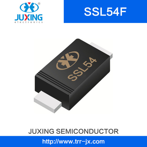 Juxing Ssl54f Vrrm40V Iav5a Ifsm110A Vf0.45A Surface Mount Low Vf Schottky Rectifiers with Smaf Case