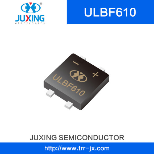 Juxing Ulbf610 Vrrm1000V Vrms700V Ifsm200A Vf1a Surface Mount Bridge Rectifier with Ulbf Case