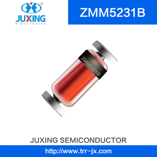 Juxing Zmm5231b 500MW 5.1V Silicon Epitaxial Planar Zener Diodes with Ll-34 Package