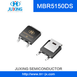 Mbr5150ds Vrrm150V Iav5a Ifsm100A Vrms105V Juxing Brand Surface Mount Schottky Rectifiers with to-252 Package